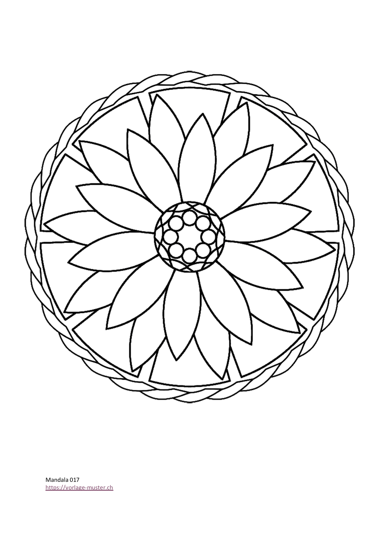 Mandalas Zum Ausdrucken Kostenlos Kinder