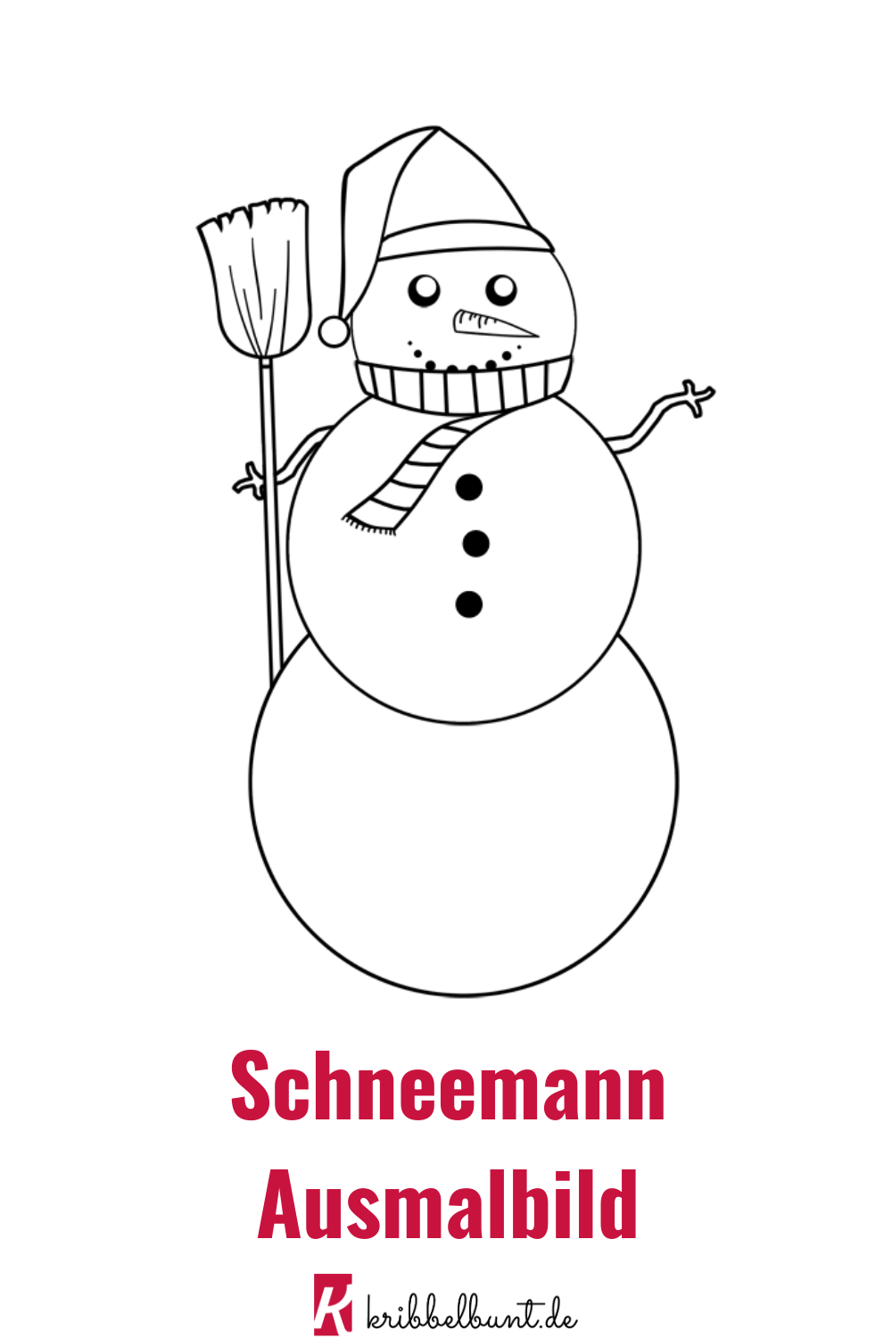 Schneemann Kinder Zum Ausdrucken