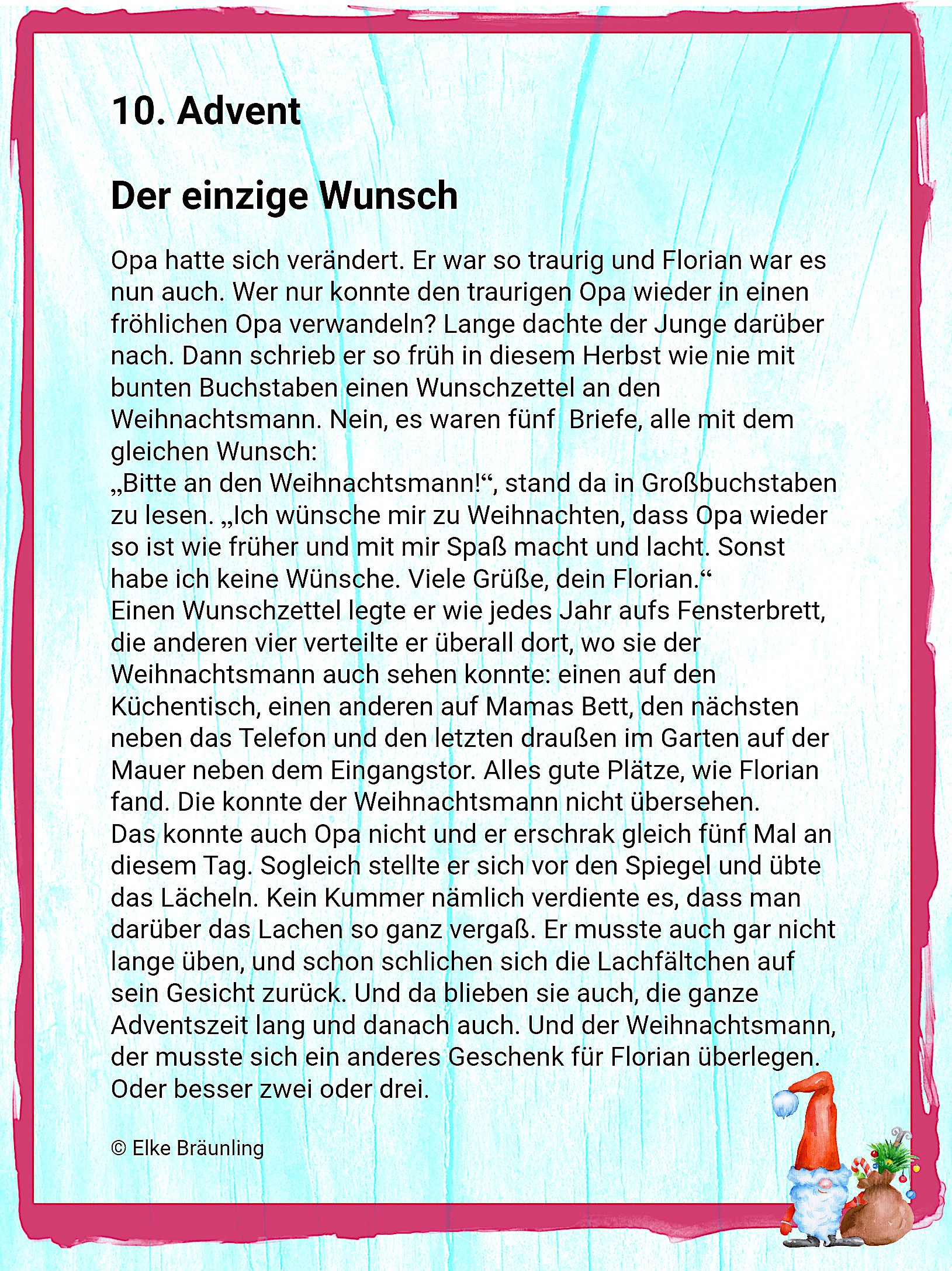 24 Kurze Adventsgeschichten Für Kinder Kostenlos Zum Ausdrucken