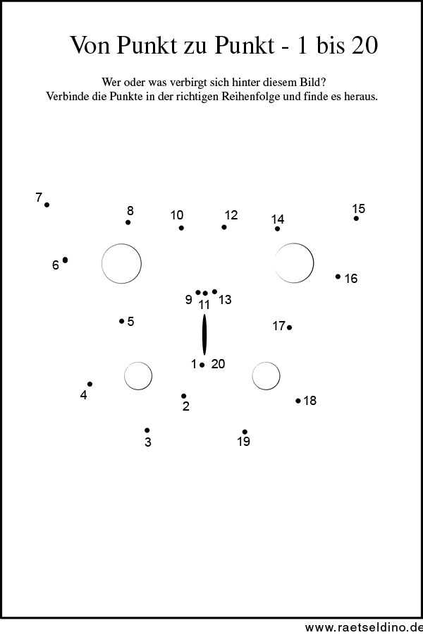 Punkt Zu Punkt Für Kinder Zum Ausdrucken Kostenlos