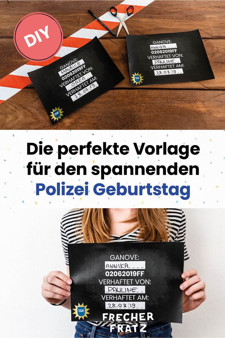 Polizeiausweis Kinder Ausdrucken